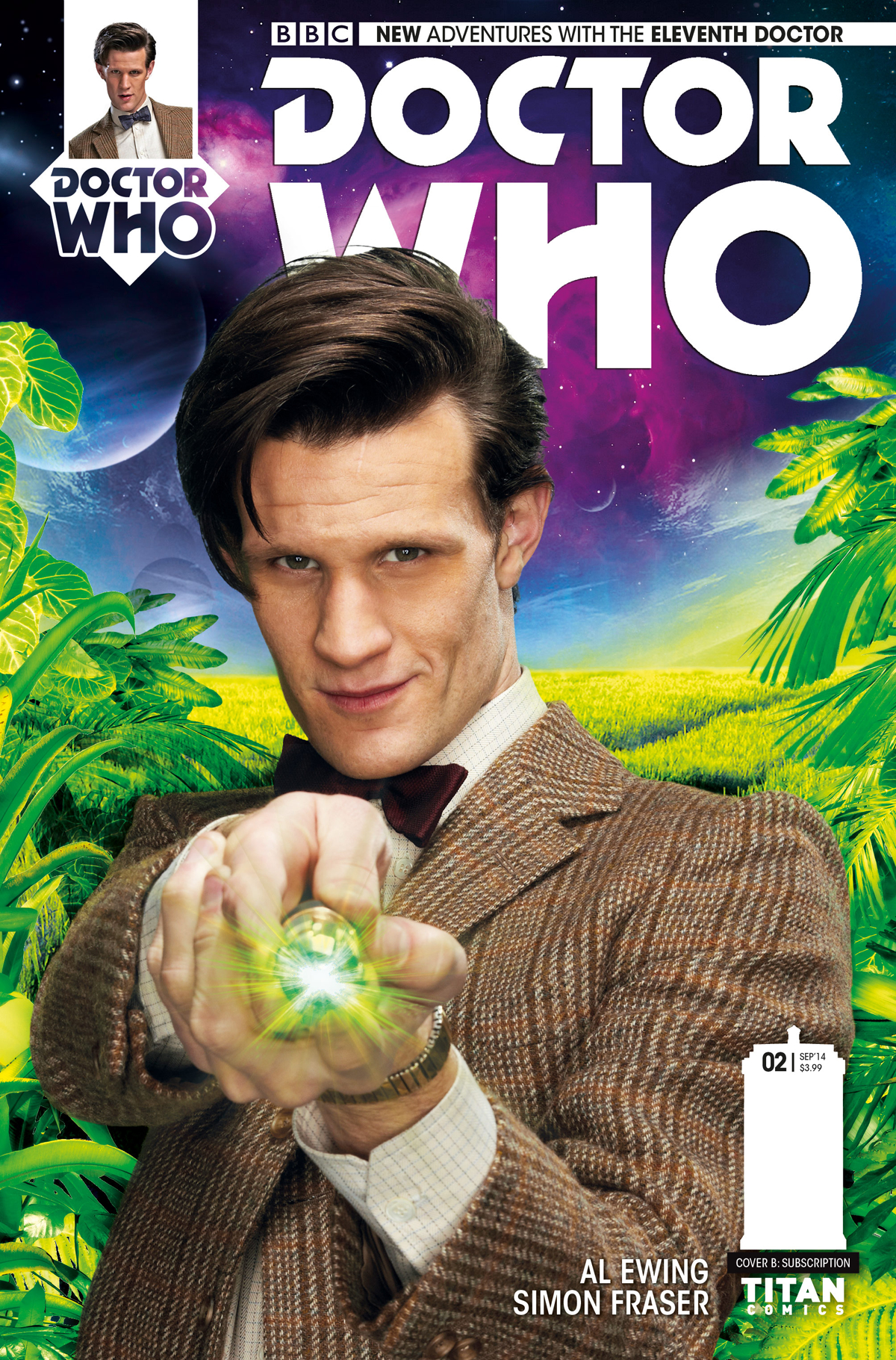 DOCTOR WHO 11TH #2 SUBSCRIPTION PHOTO