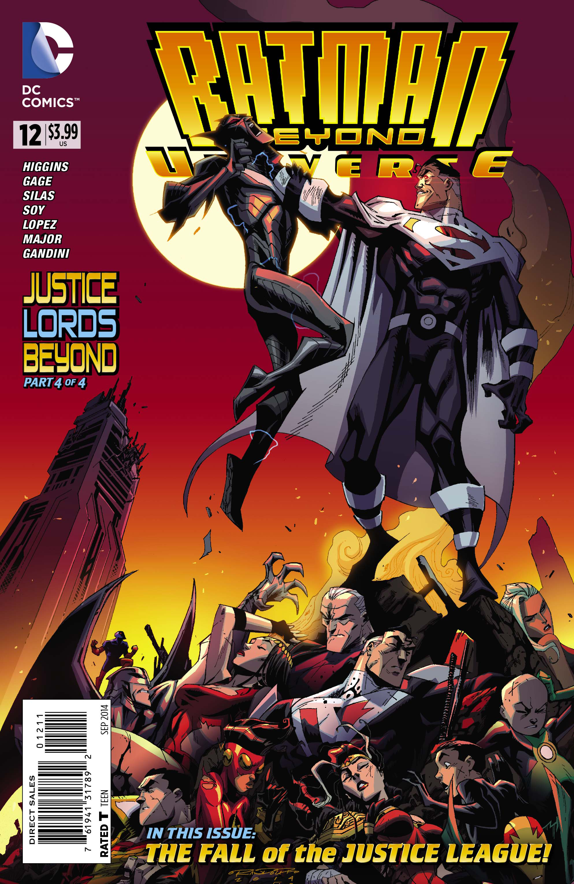 MAY140357 - BATMAN BEYOND UNIVERSE #12 - Previews World