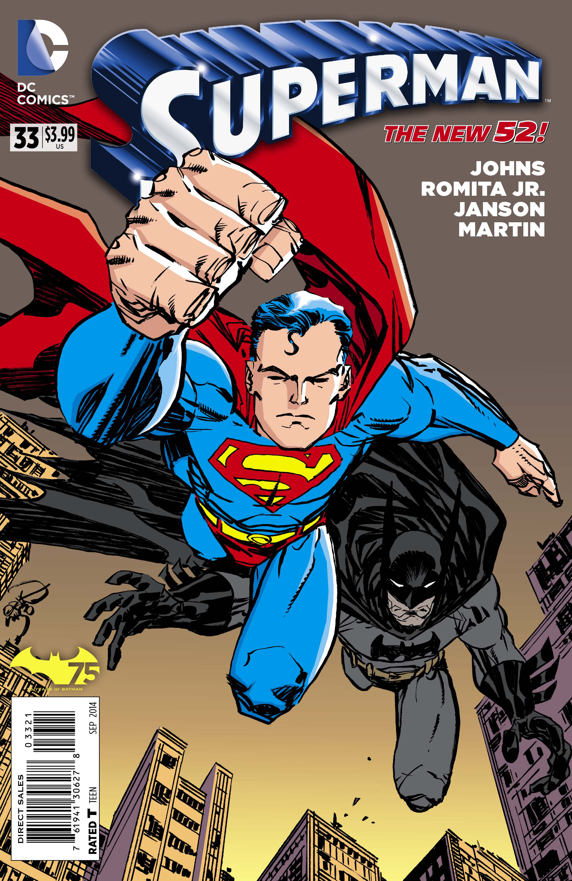 SUPERMAN #33 BATMAN 75 VAR ED