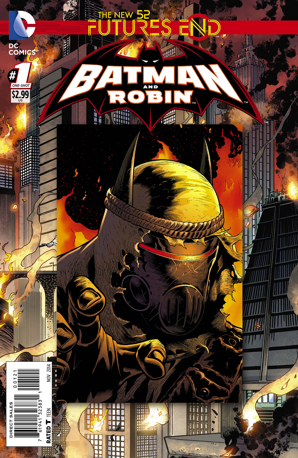 BATMAN AND ROBIN FUTURES END #1 STANDARD ED