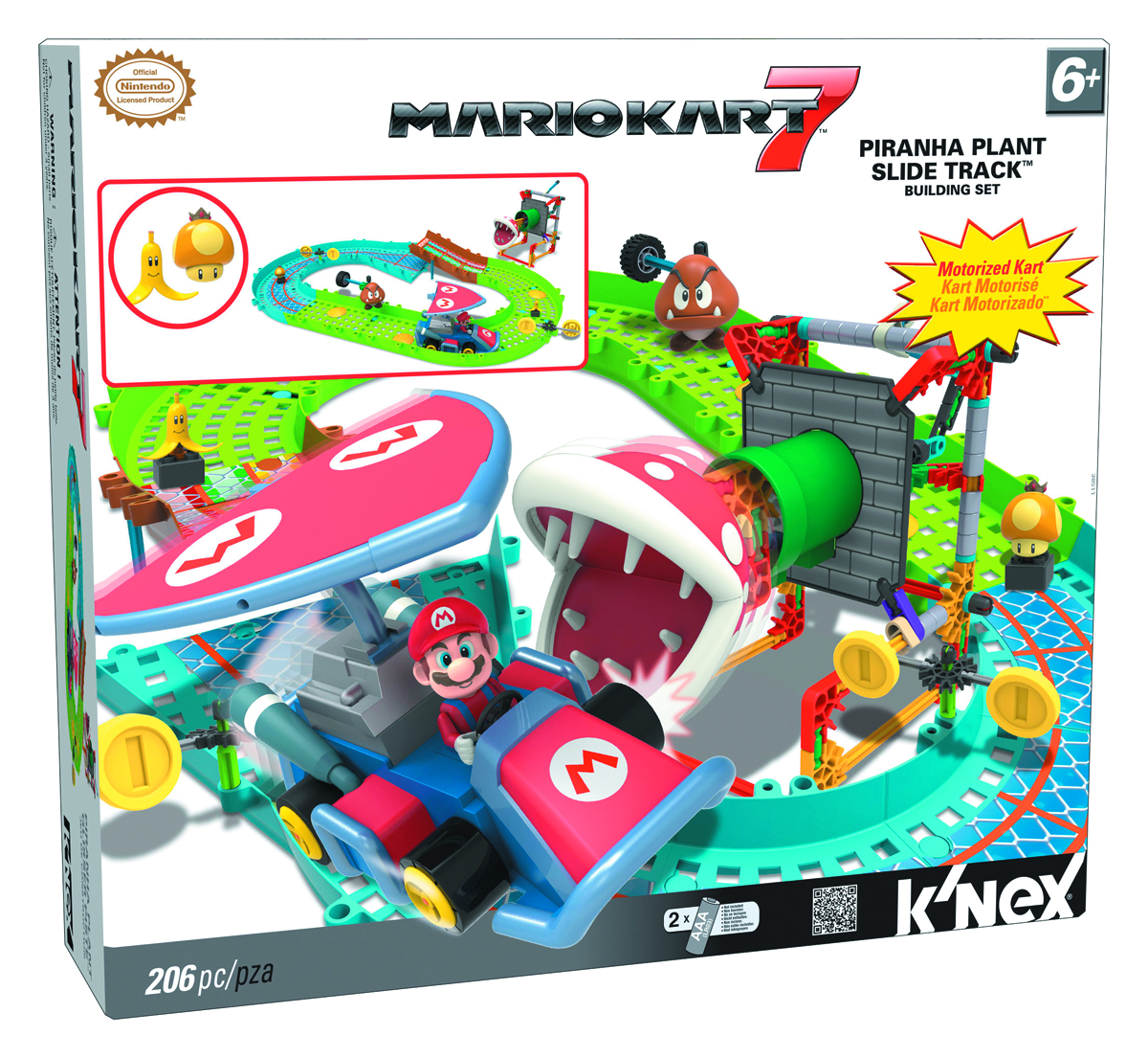 mario kart knex