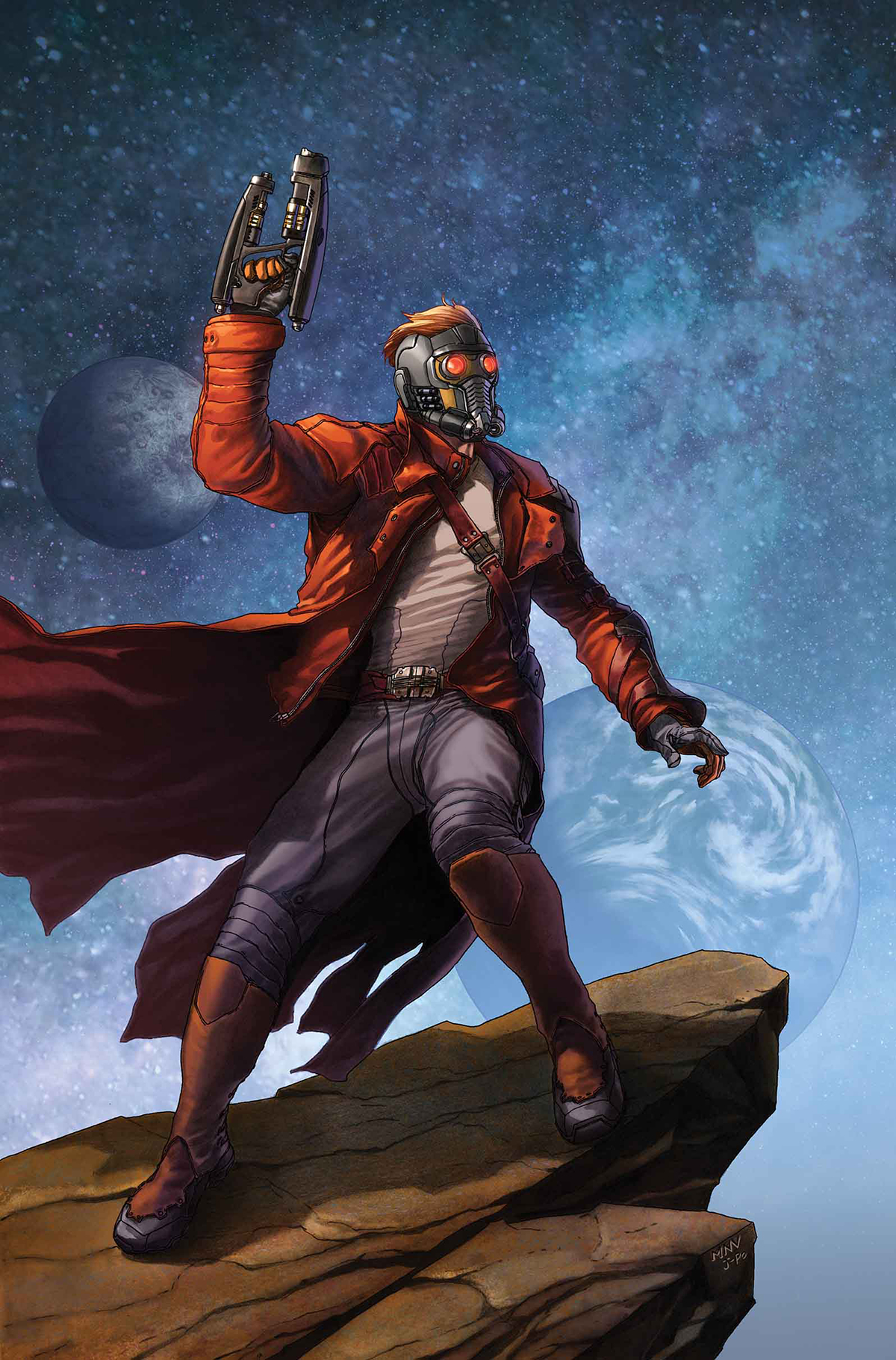 MAR171153 - STAR-LORD TP GROUNDED - Previews World