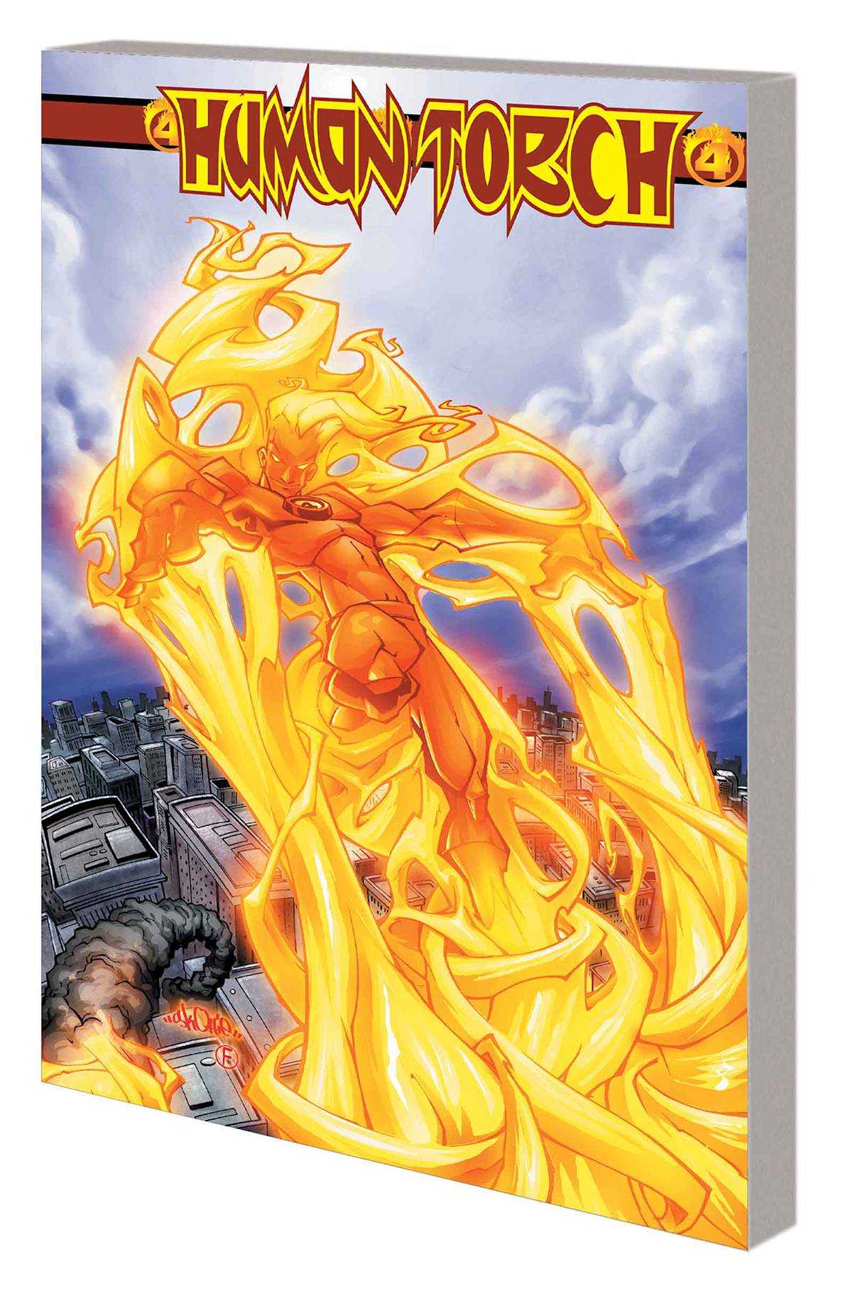 HUMAN TORCH BY KESEL AND YOUNG COMP COLL TP