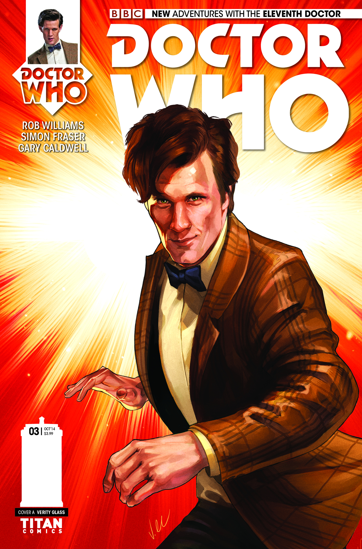 DOCTOR WHO 11TH #3 REG GLASS