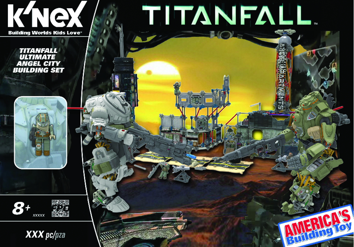 JUN142231 KNEX TITANFALL ULT ANGEL CITY CAMPAIGN BUILDING SET C