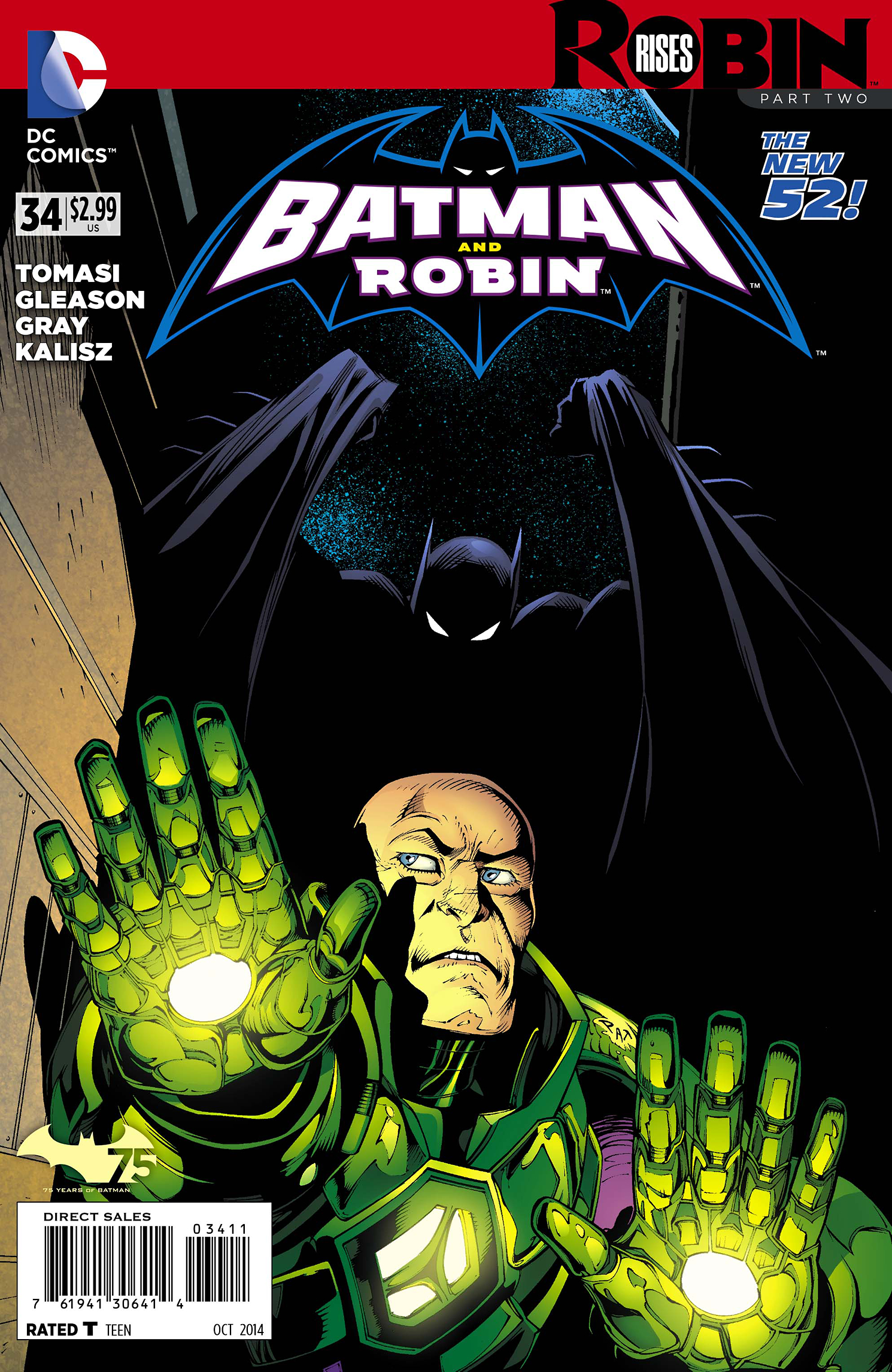 BATMAN AND ROBIN #34 (ROBIN RISES)