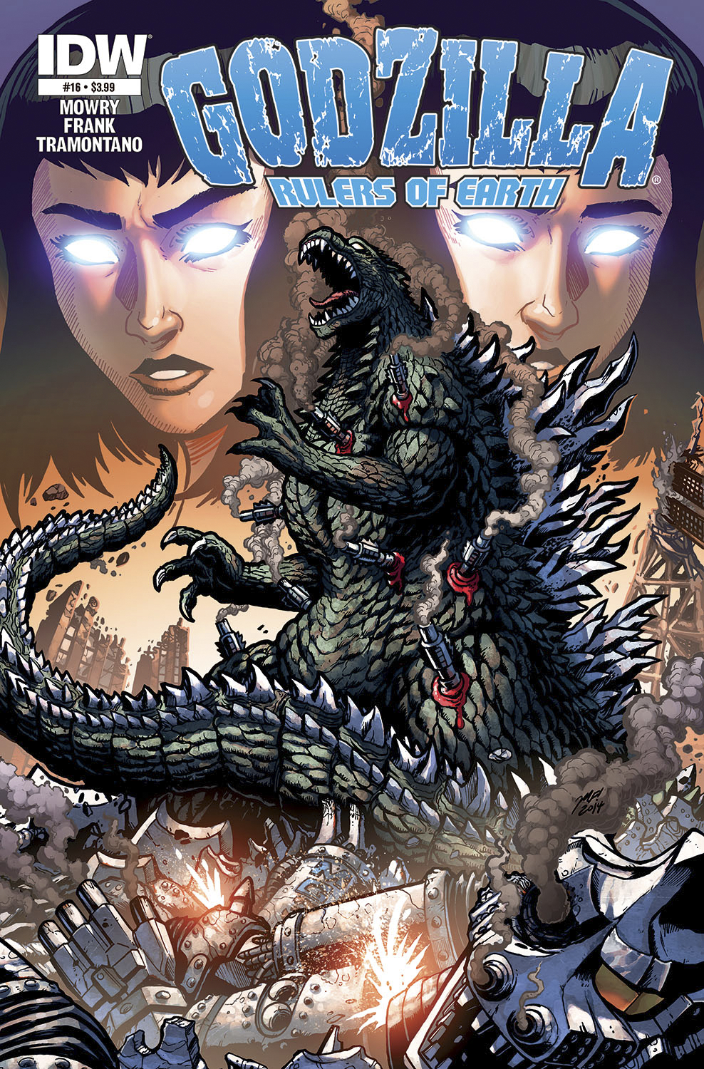 JUN130358 - GODZILLA RULERS OF THE EARTH #3 - Previews World