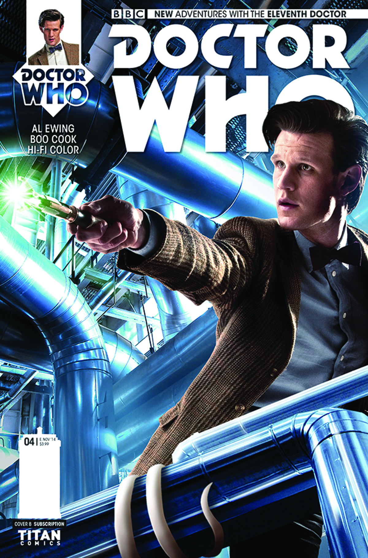 DOCTOR WHO 11TH #4 SUBSCRIPTION PHOTO