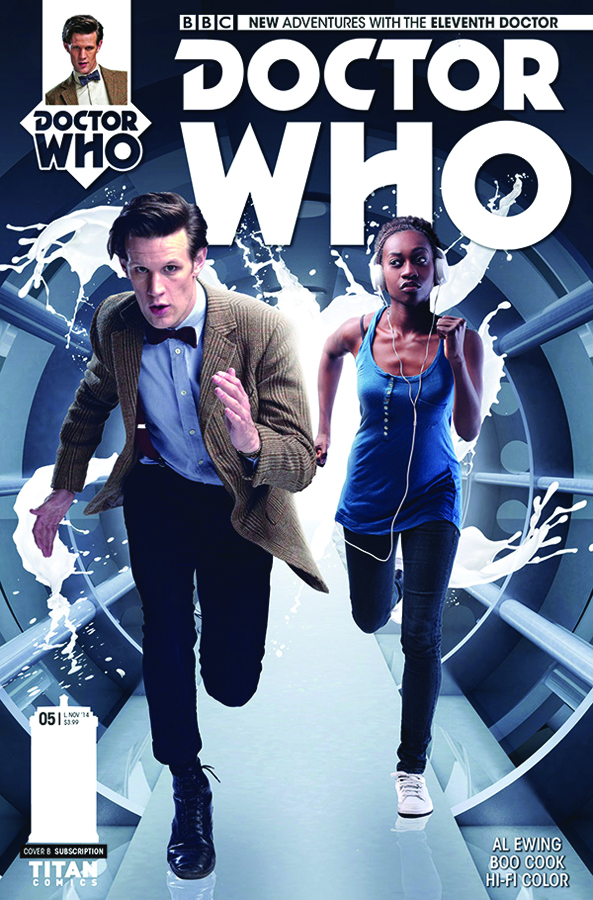 DOCTOR WHO 11TH #5 SUBSCRIPTION PHOTO