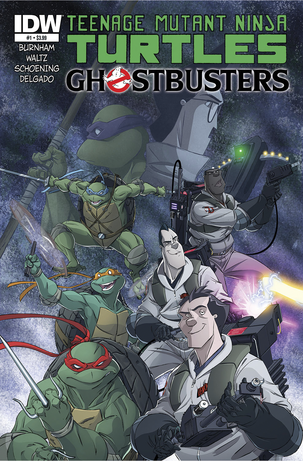 (USE SEP148234) TMNT GHOSTBUSTERS #1 (OF 4)