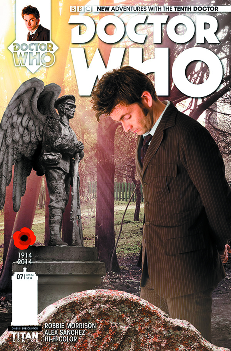 DOCTOR WHO 10TH #7 SUBSCRIPTION PHOTO