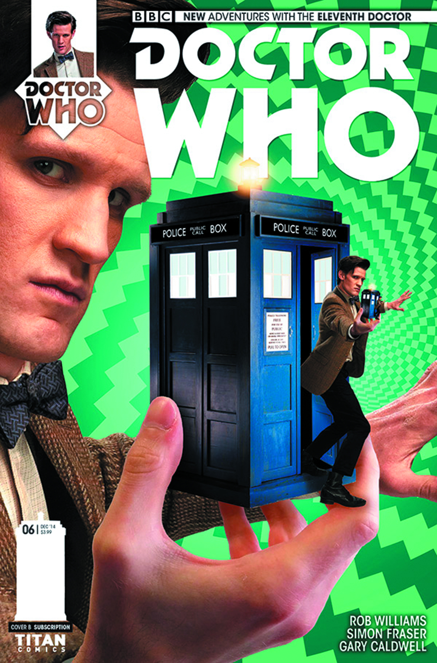 DOCTOR WHO 11TH #6 SUBSCRIPTION PHOTO