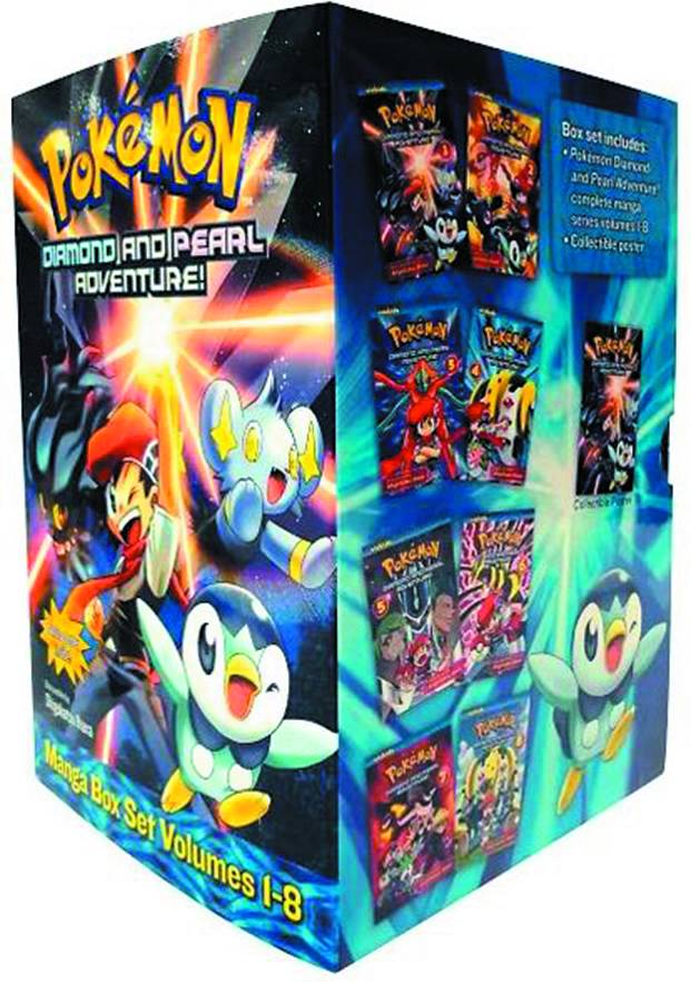 AUG141624 - POKEMON ADVENTURES DIAMOND PEARL PLATINUM GN BOX SET - Previews  World