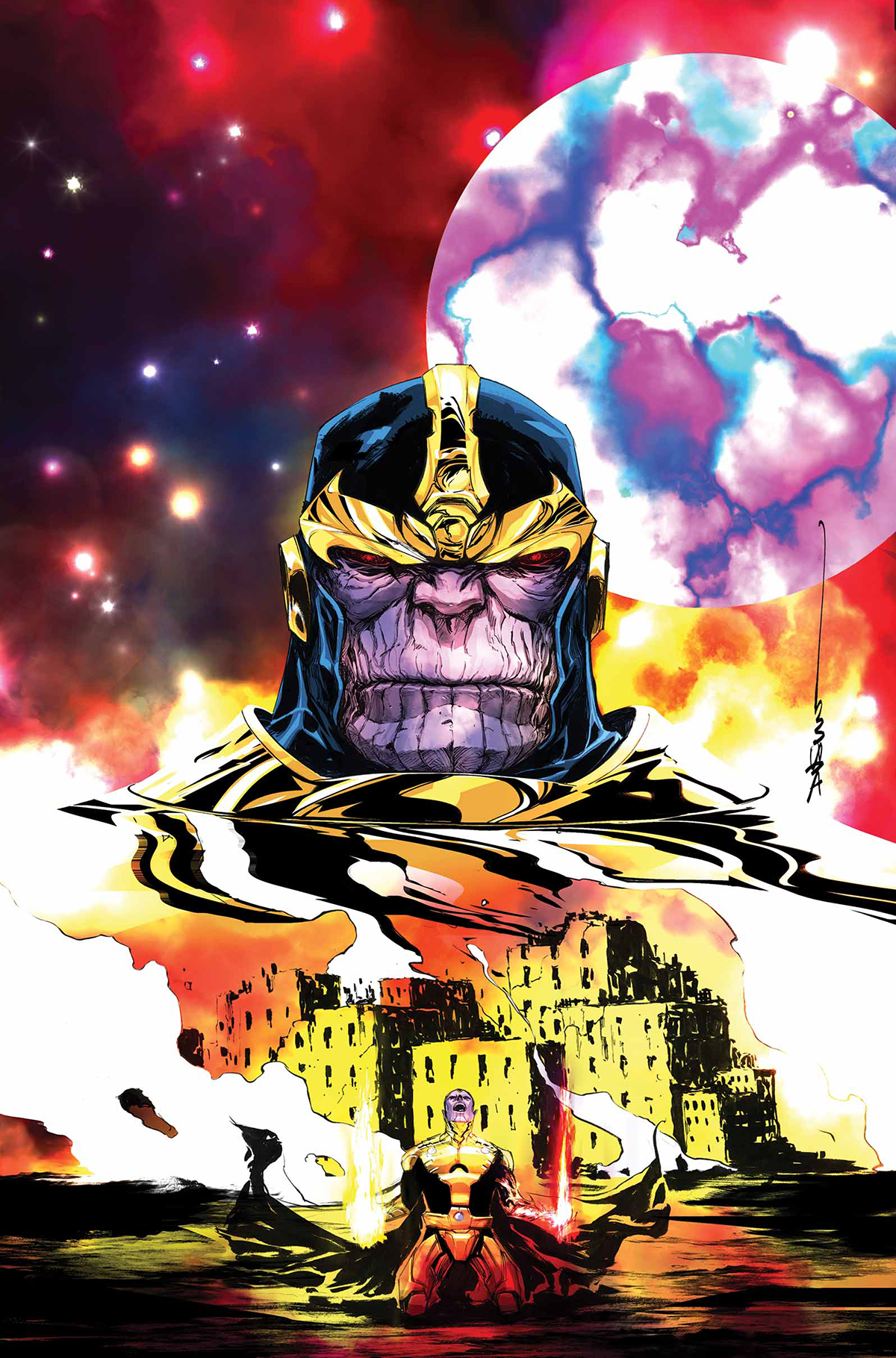 THANOS A GOD UP THERE LISTENING #1 (OF 4)