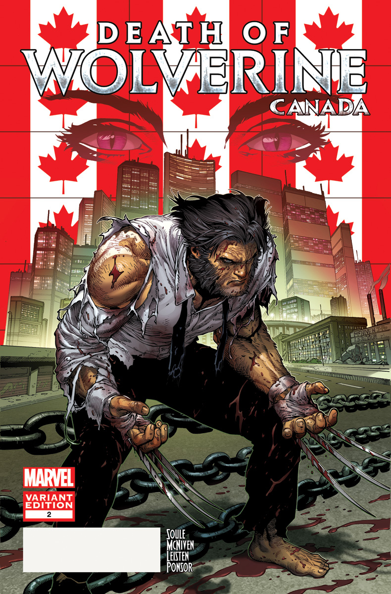 DEATH OF WOLVERINE #2 (OF 4) MCNIVEN CANADA VAR