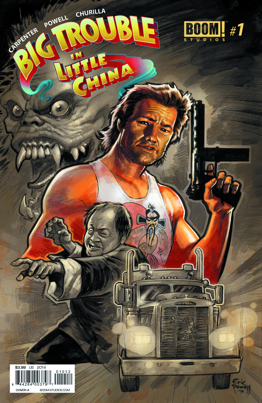 BIG TROUBLE IN LITTLE CHINA #1 (2ND PTG) (PP