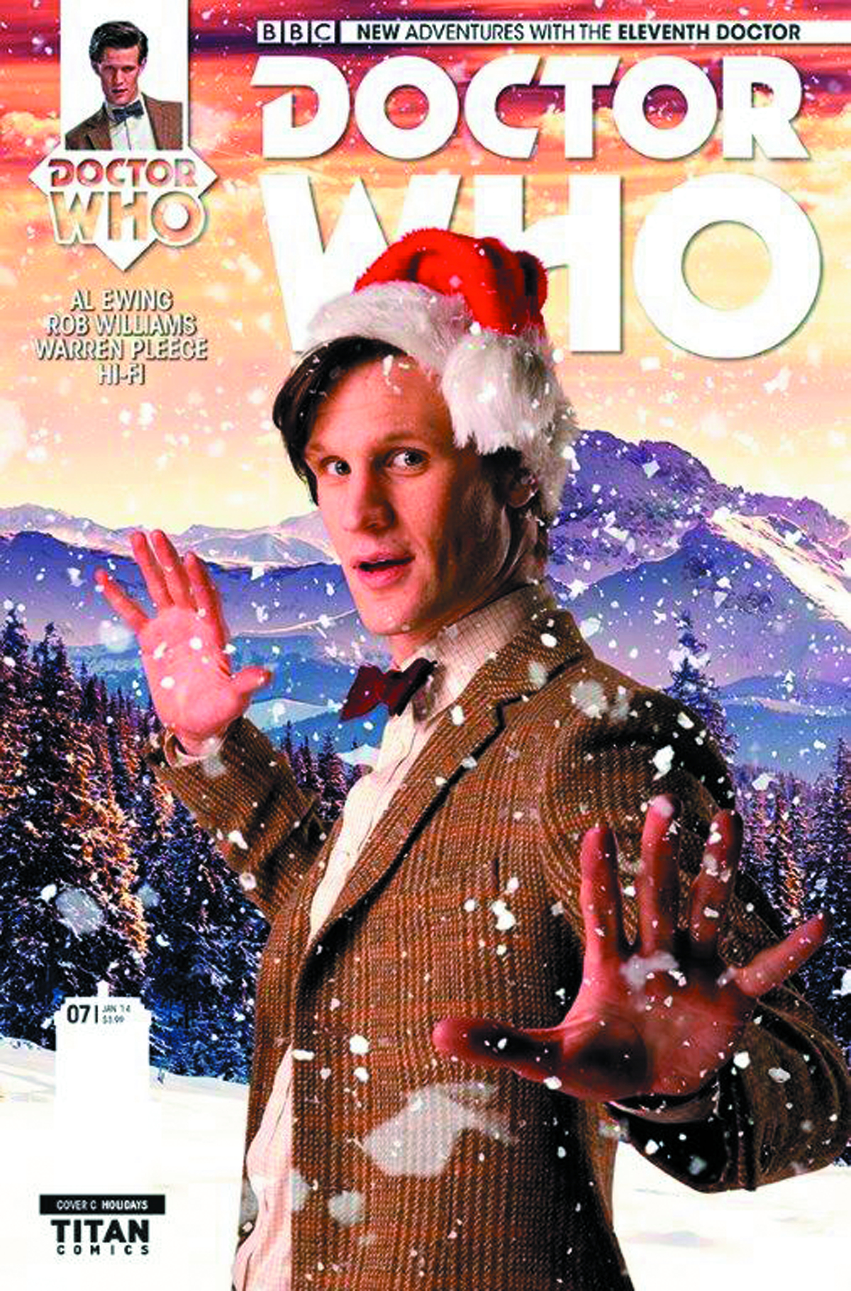 DOCTOR WHO 11TH #7 HOLIDAYS PHOTO