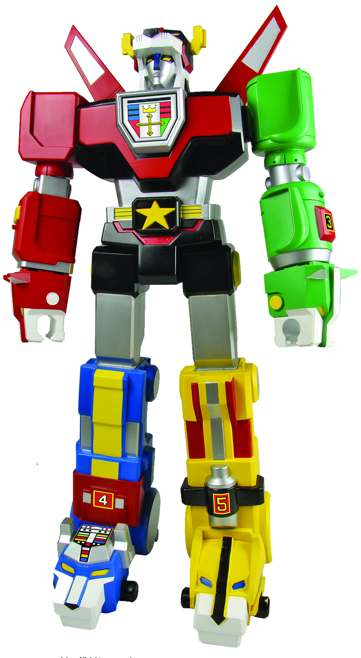 SEP142304 VOLTRON 30TH ANN LION FORCE JUMBO FIGURE Previews World