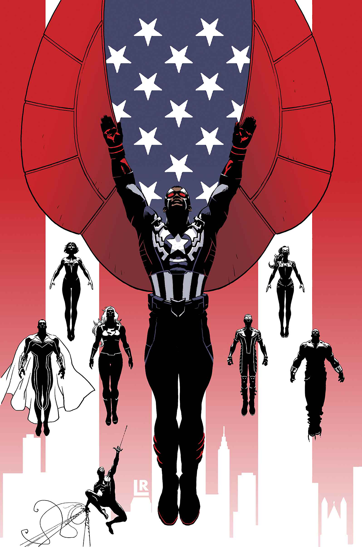 CAPTAIN AMERICA AND MIGHTY AVENGERS #1 AXIS
