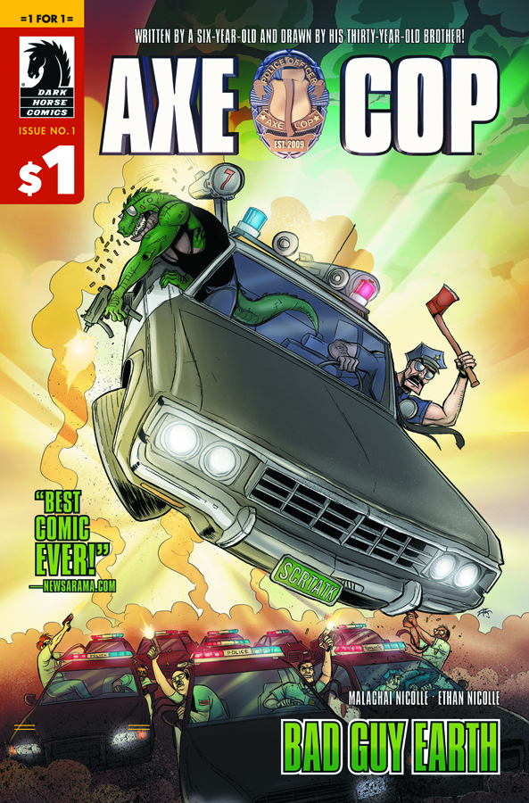 1 FOR $1 AXE COP BAD GUY EARTH #1