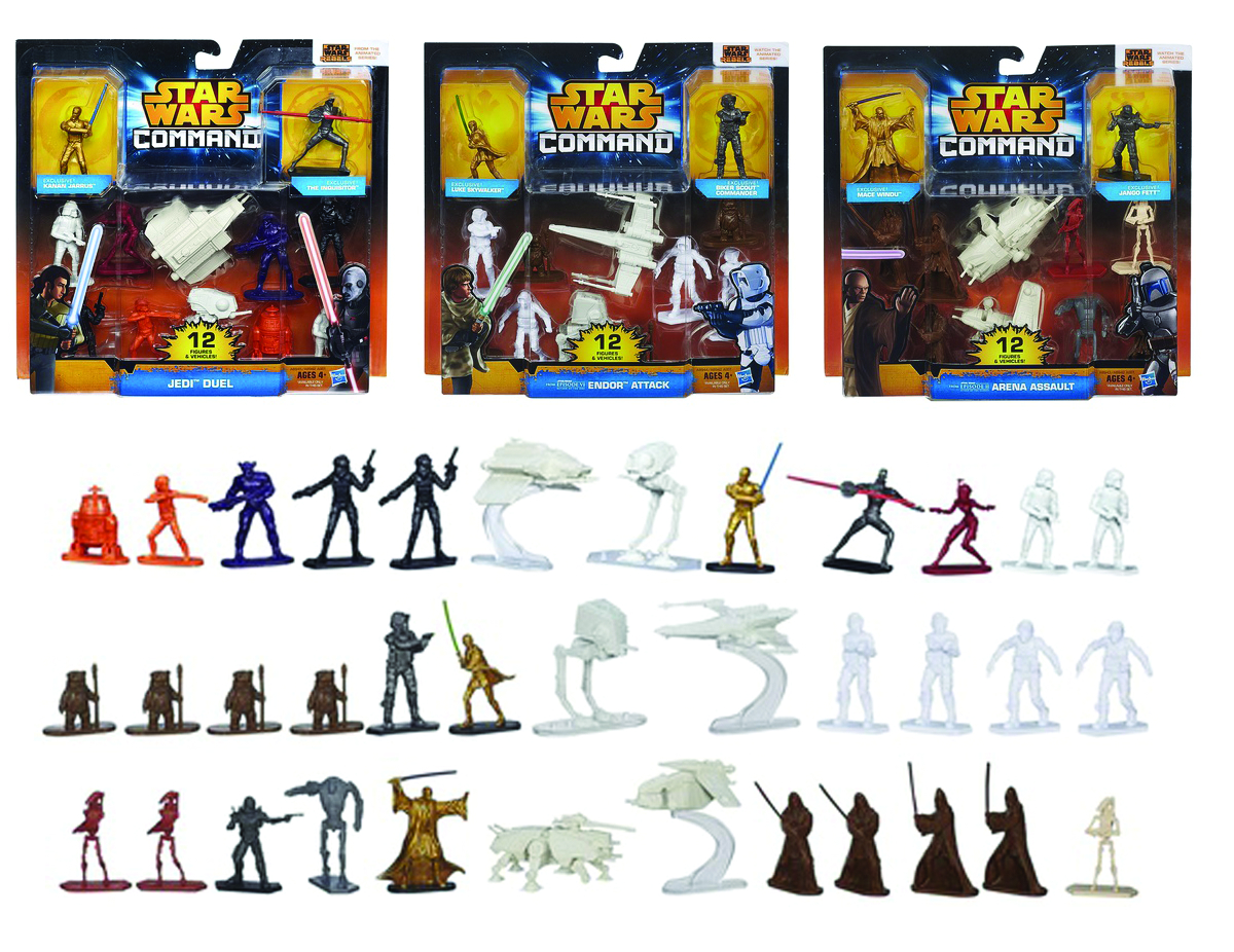 star wars commander toys