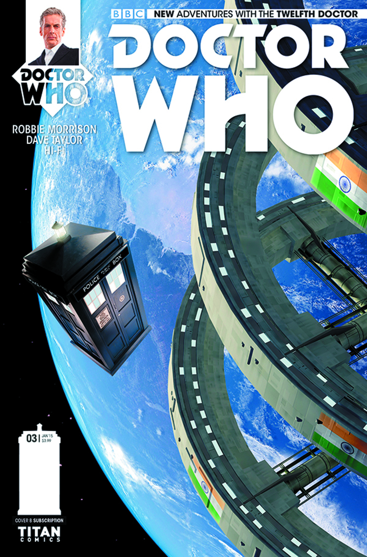 DOCTOR WHO 12TH #4 SUBSCRIPTION PHOTO