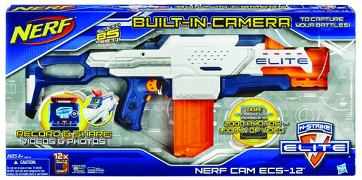 OCT142273 NERF CAM ECS-12 BLASTER - Previews World