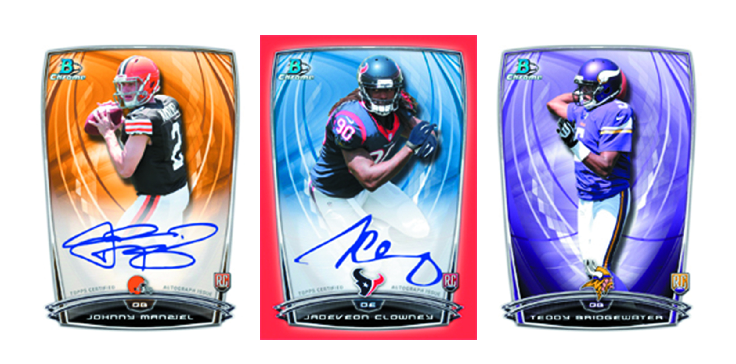 OCT141908 BOWMAN 2014 CHROME FOOTBALL T/C BOX Previews World