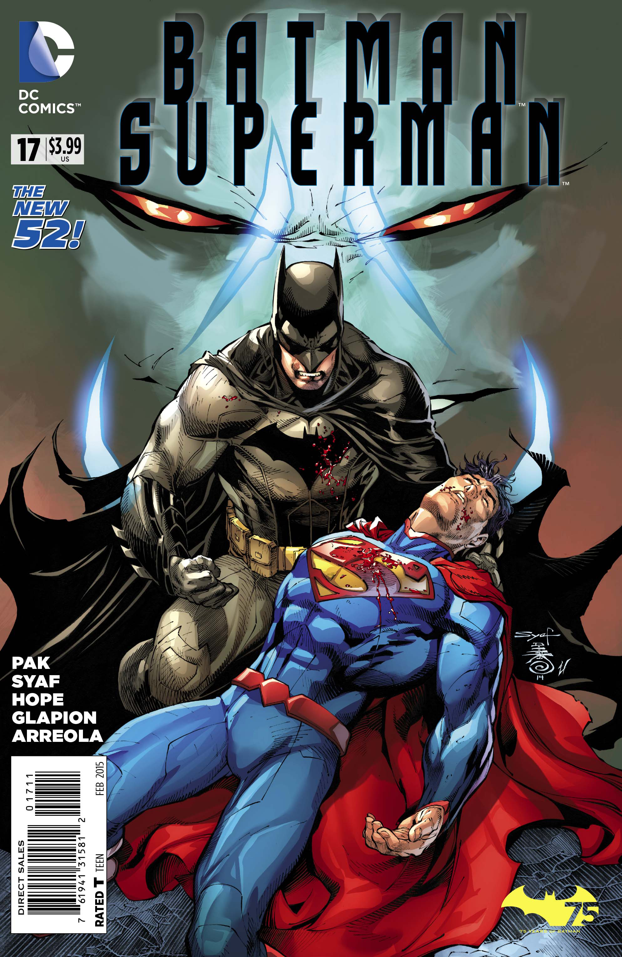 OCT140284 - BATMAN SUPERMAN #17 - Previews World