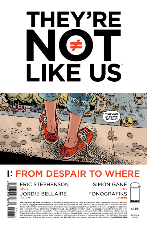 THEYRE NOT LIKE US #1 (MR)