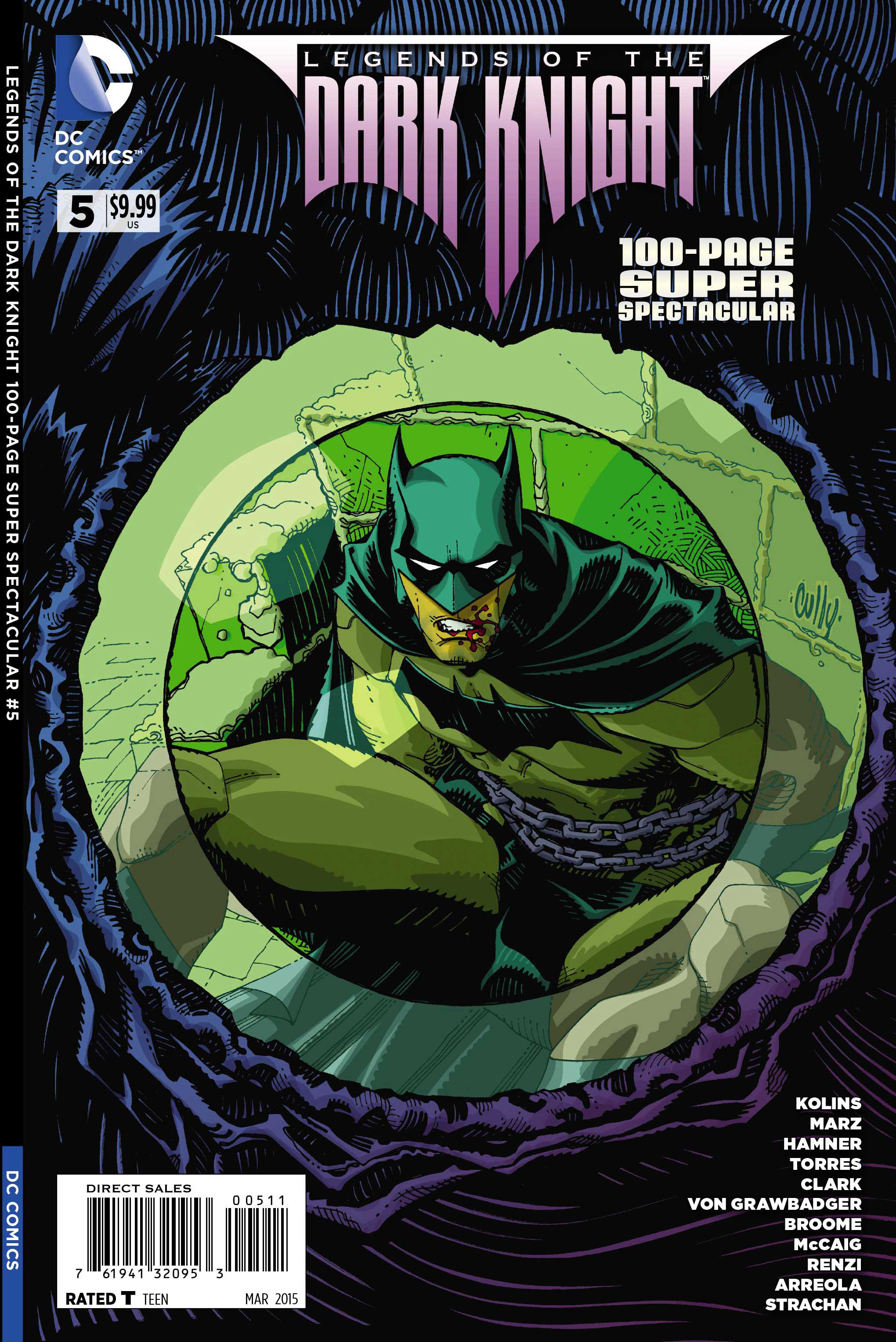 OCT140346 - LEGENDS DARK KNIGHT 100 PAGE SUPER SPECTACULAR #5 - Previews World
