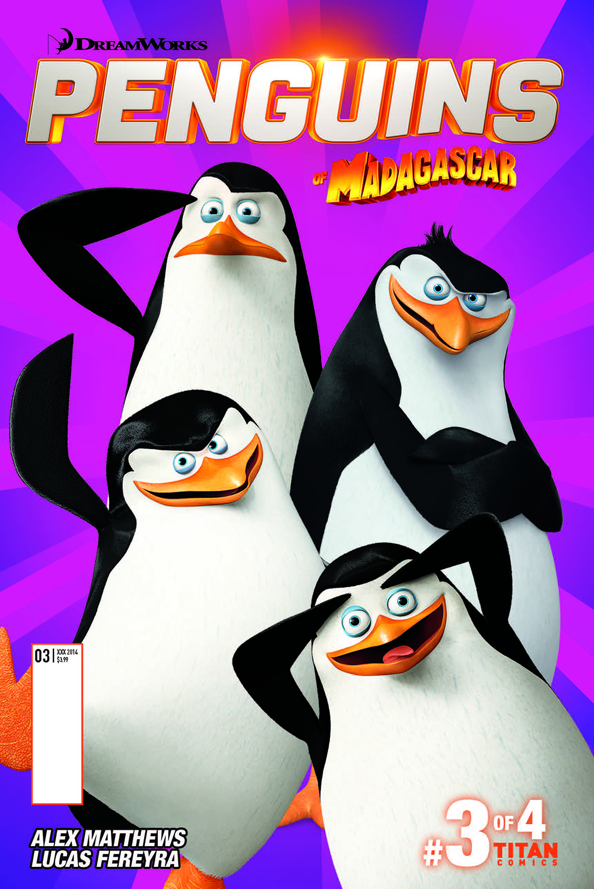 Madagascar 3 penguins