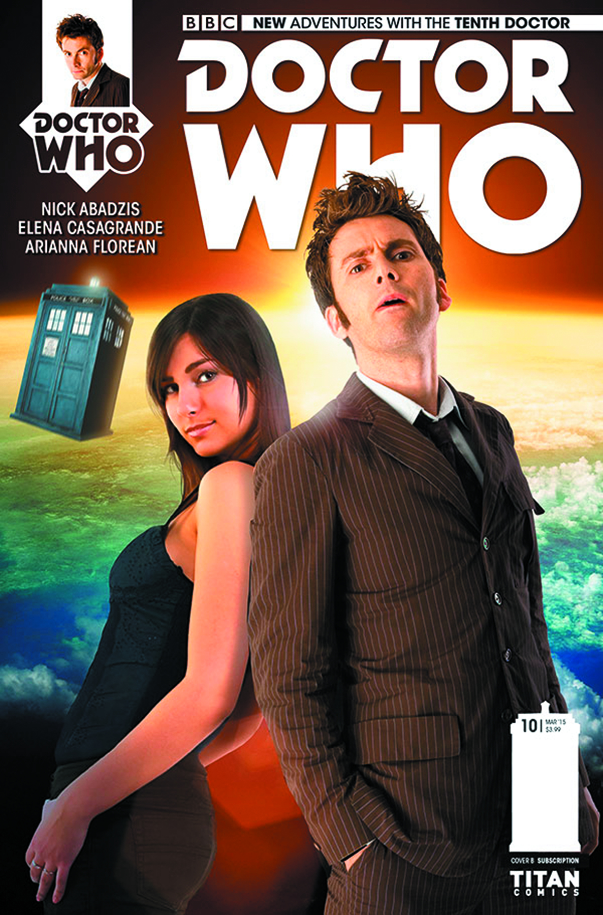 DOCTOR WHO 10TH #10 SUBSCRIPTION PHOTO