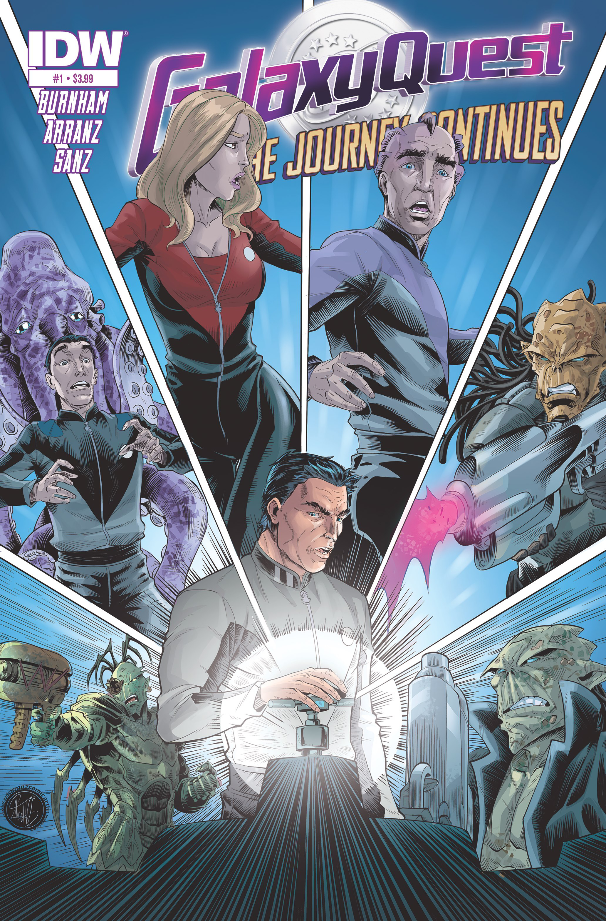 GALAXY QUEST JOURNEY CONTINUES #1 (OF 4)