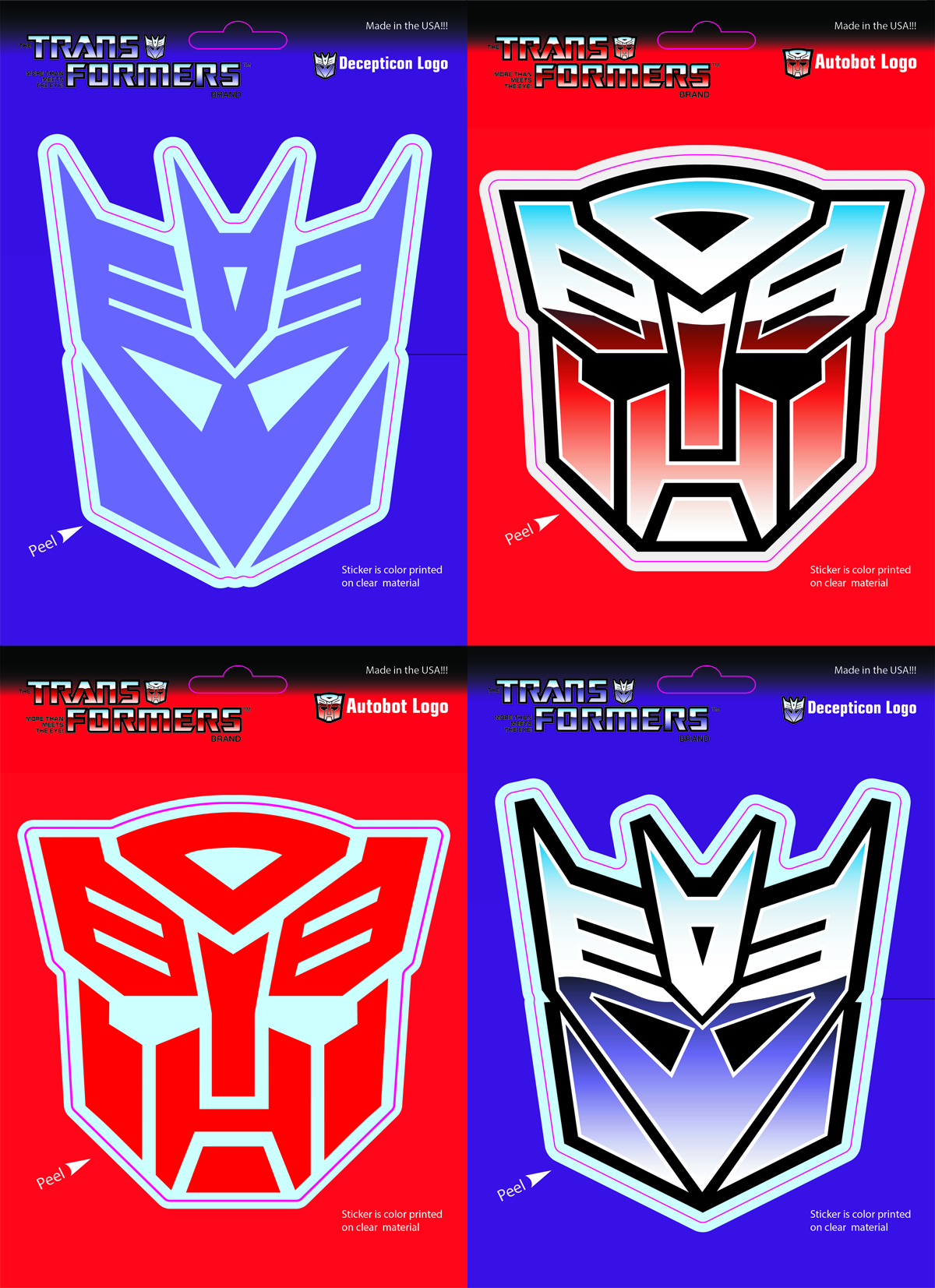 transformers decepticon and autobot logo