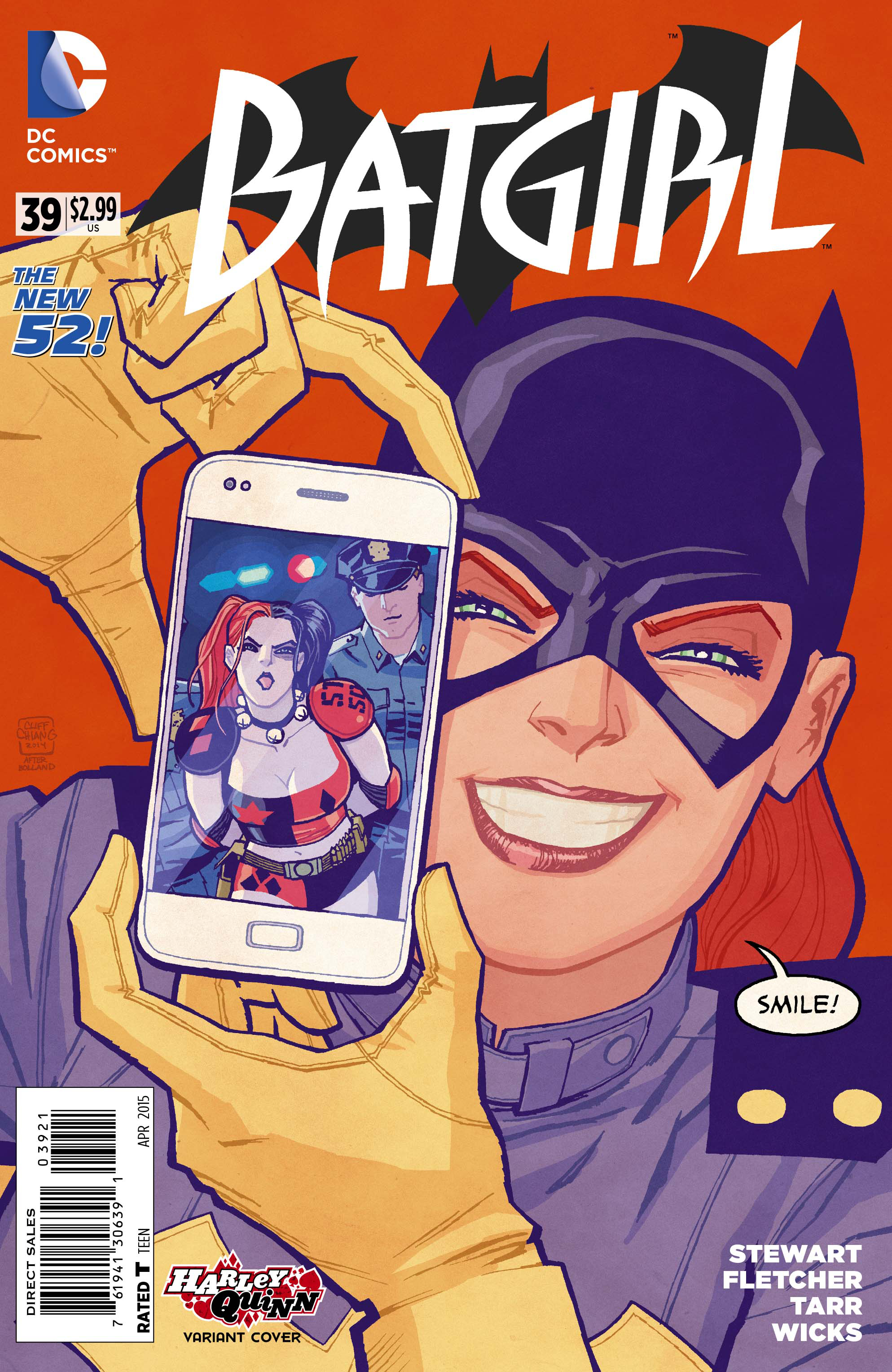 Batgirl and harley quinn comic