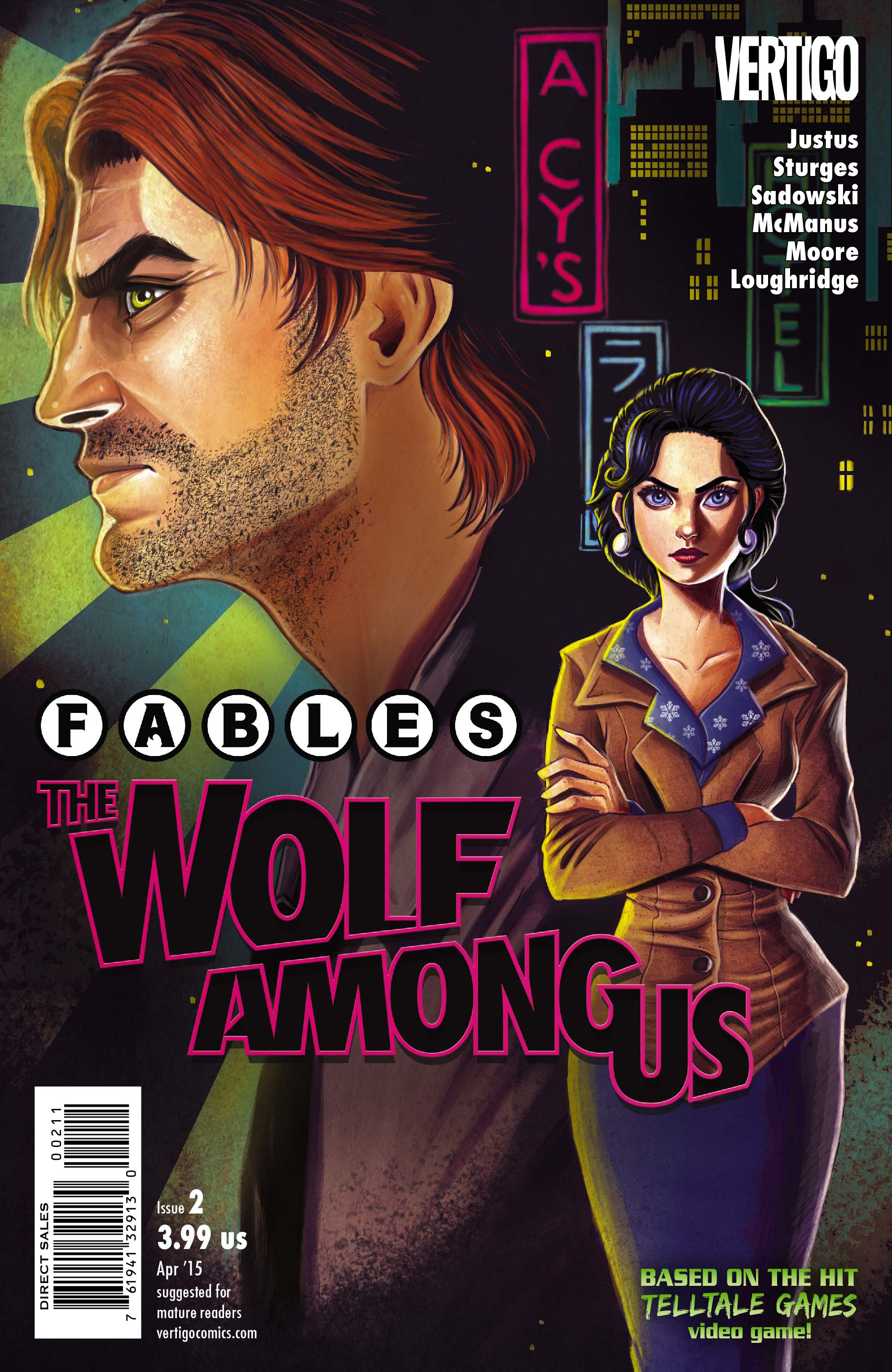 FABLES THE WOLF AMONG US #2 (MR)