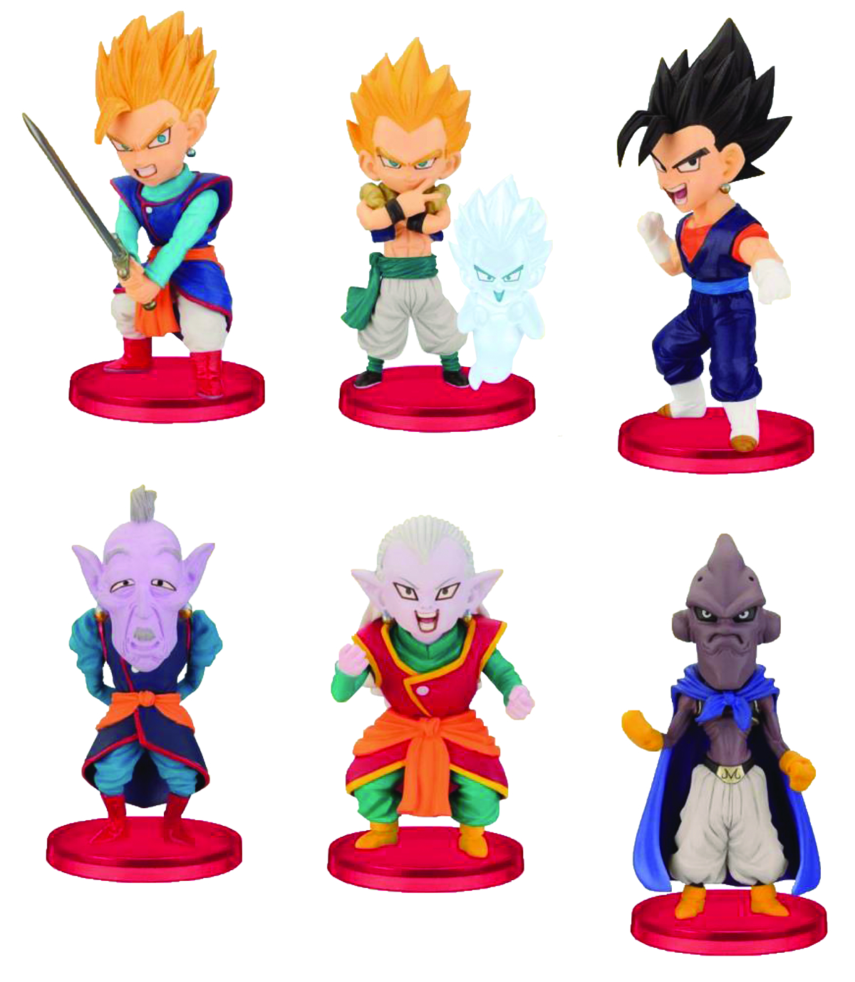 Banpresto Dragon Ball Z 2.8-Inch Kibito Kai World Collectible Figure,  Episode of Boo Volume 2