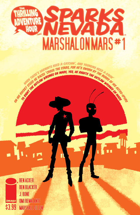 SPARKS NEVADA MARSHAL ON MARS #1 (OF 4)