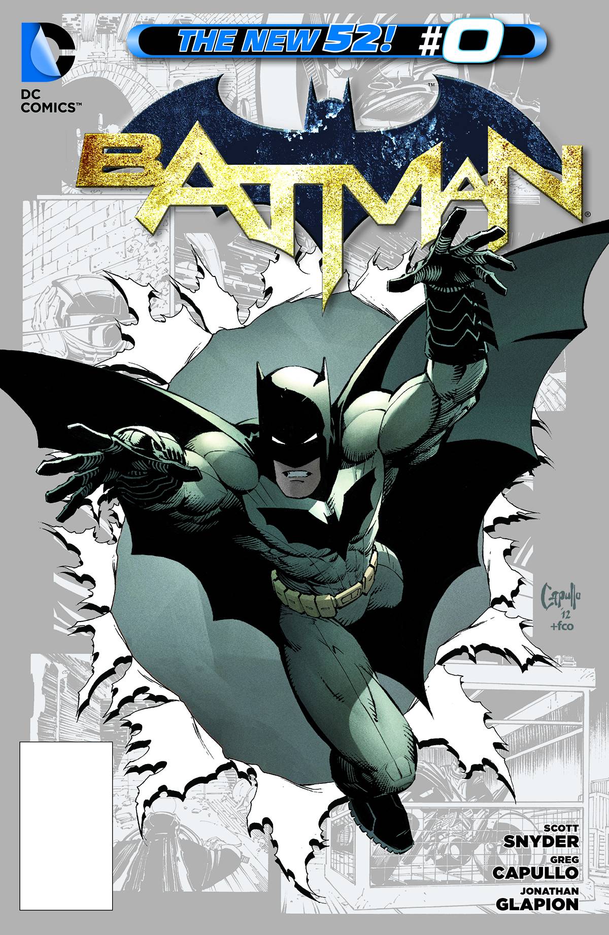 Batman # 20 DC Comics The 52 Vol 2 Alex Maleev Variant for sale online
