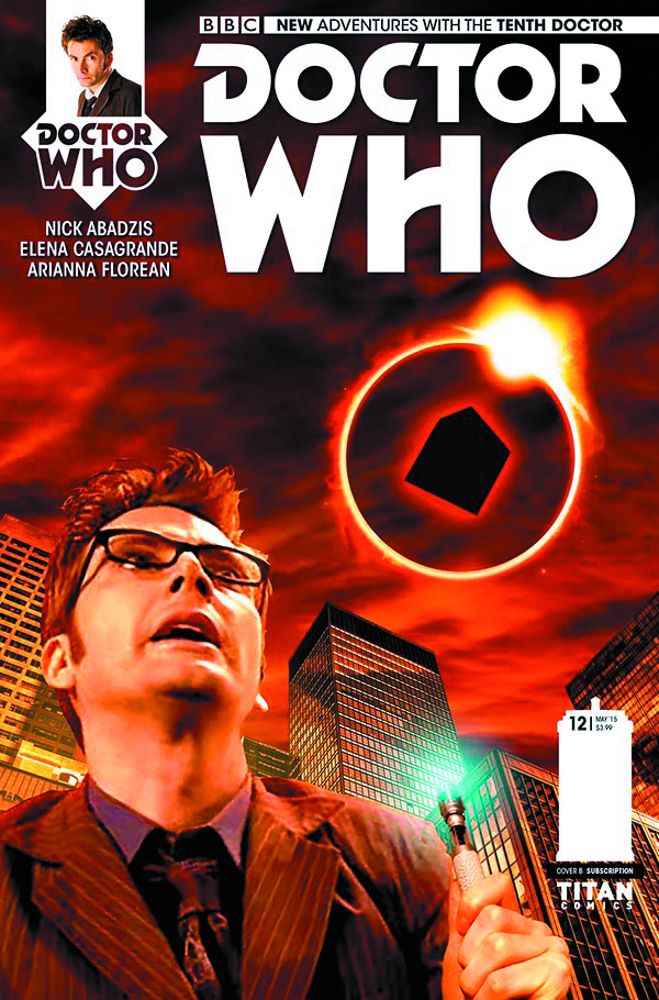 DOCTOR WHO 10TH #12 SUBSCRIPTION PHOTO