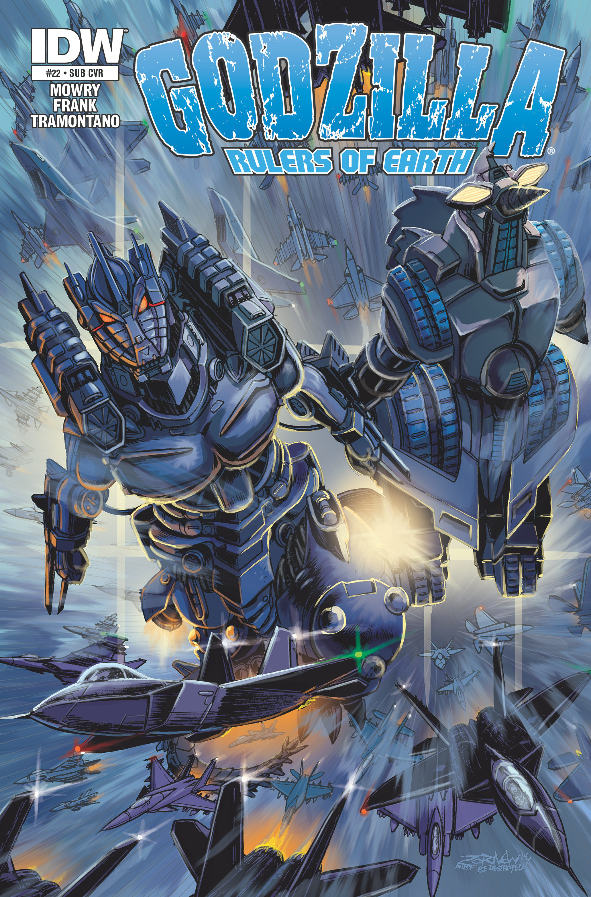 GODZILLA RULERS OF THE EARTH #22 SUBSCRIPTION VAR