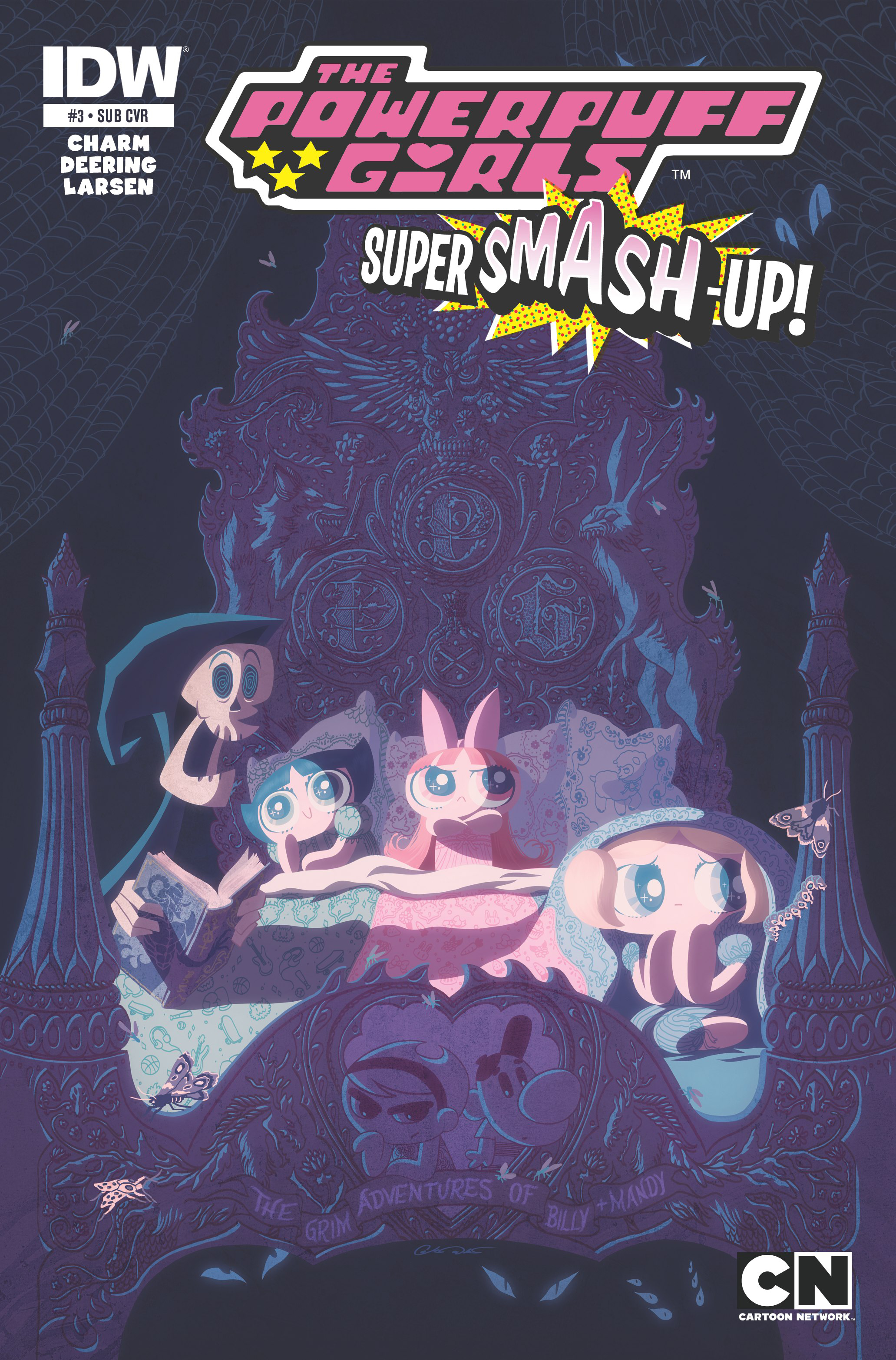 POWERPUFF GIRLS SUPER SMASH-UP #3 (OF 6) SUBSCRIPTION VAR (C
