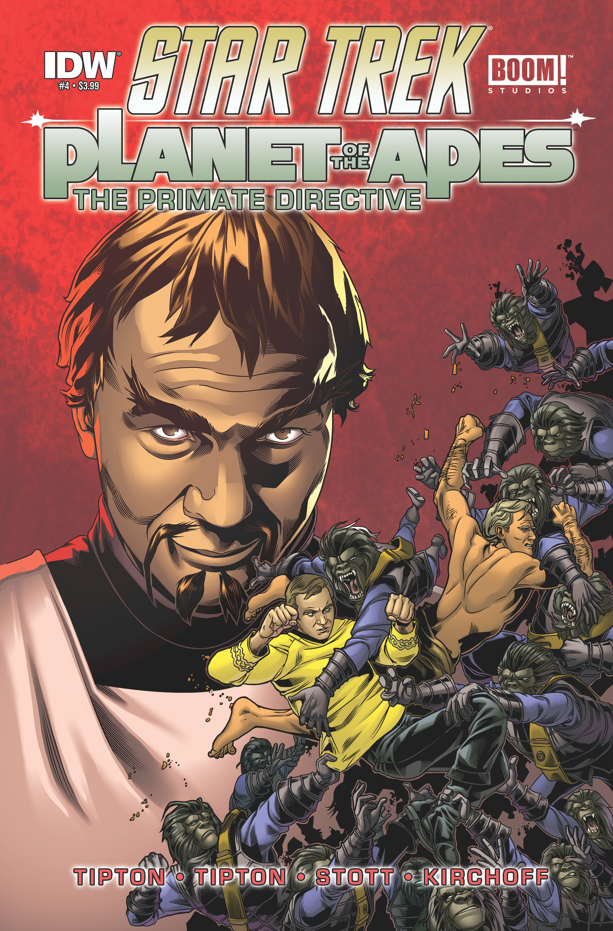 STAR TREK PLANET OF THE APES #4 (OF 5)
