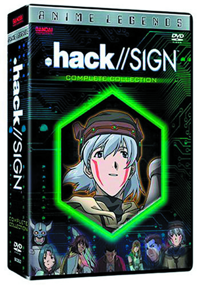 Hack Sign / NEW anime on DVD . Dot hack from Funimation