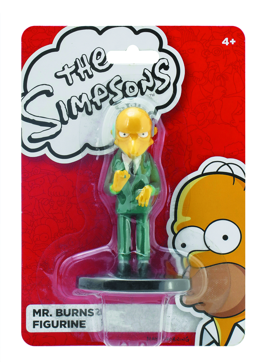 JAN152608 SIMPSONS MR BURNS 2.75IN PVC FIGURINE Previews World