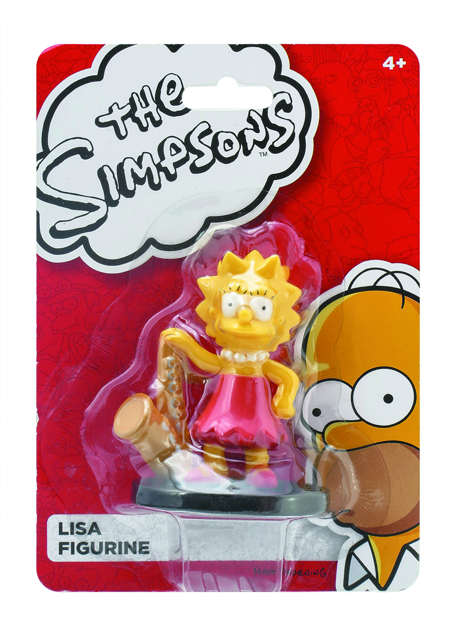 JAN152611 SIMPSONS LISA SIMPSON 2.75IN PVC FIGURINE Previews World
