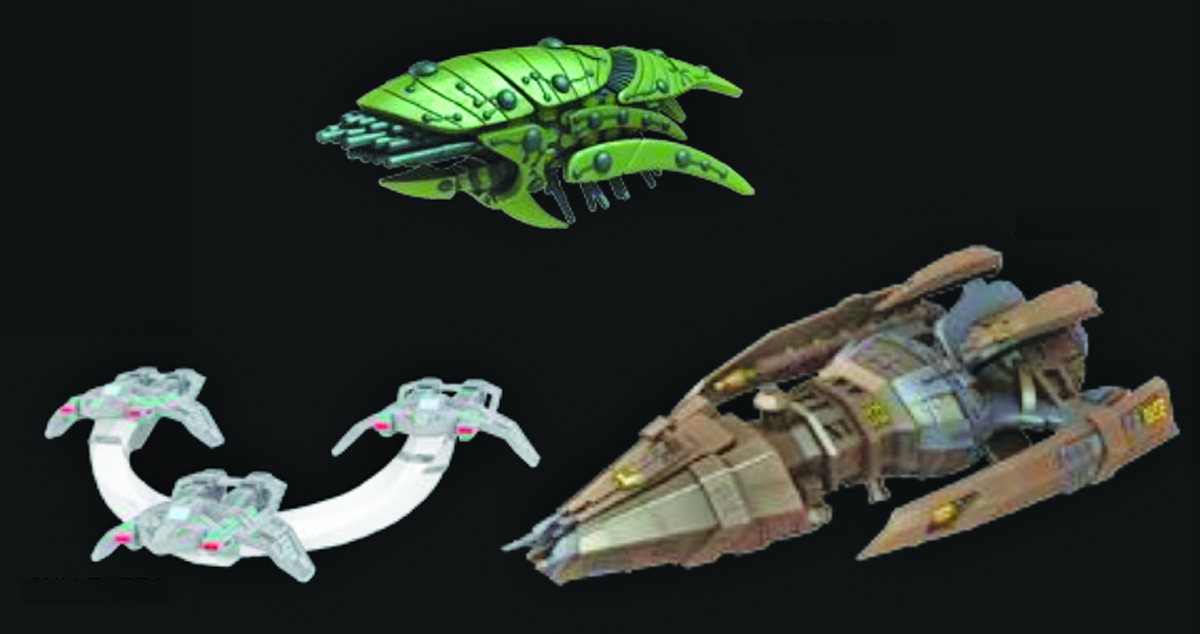 Star Trek Attack Wing Halik Raider Exp Brandneue Pack & Verpackt 