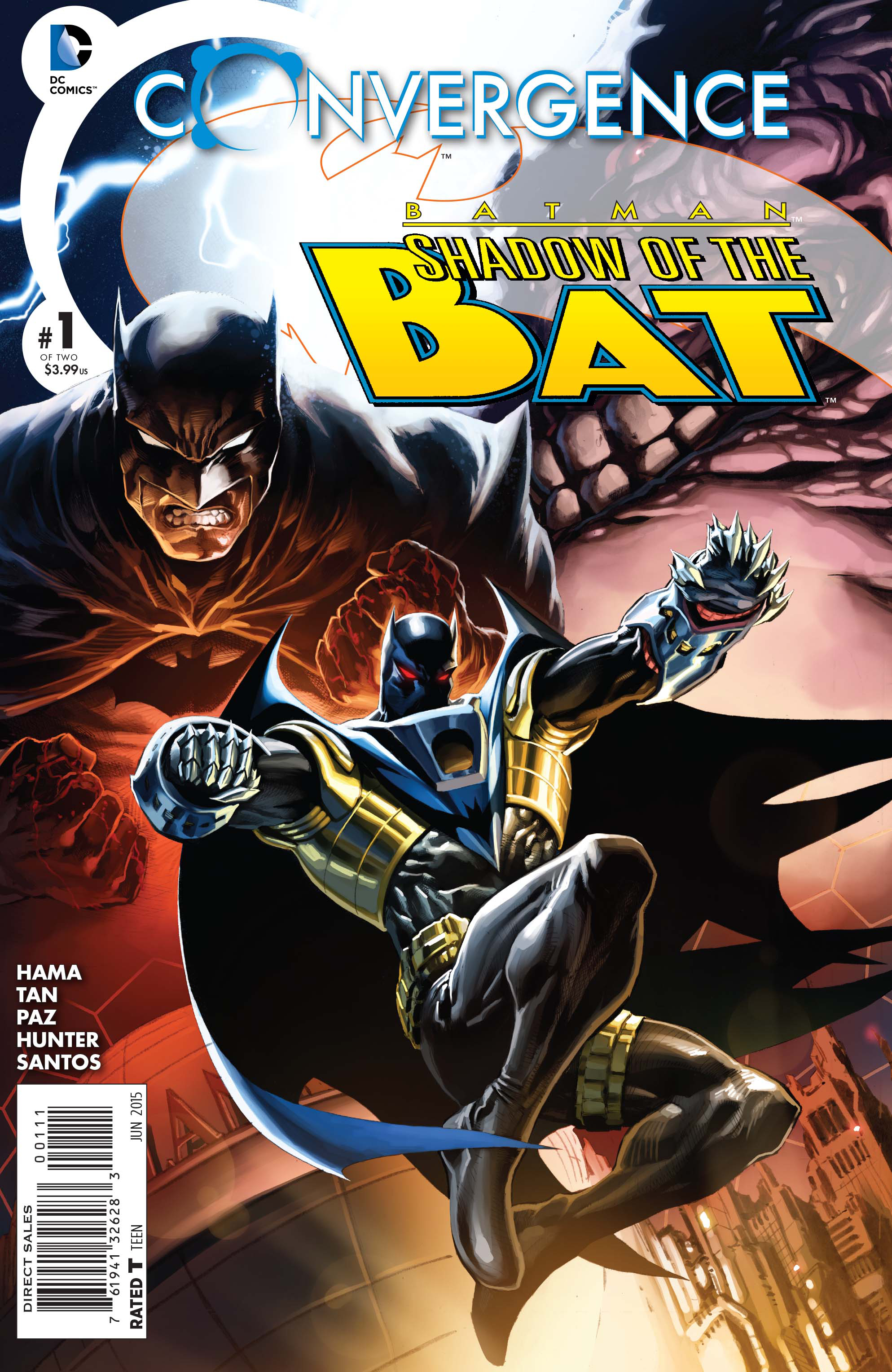 CONVERGENCE BATMAN SHADOW OF THE BAT #1