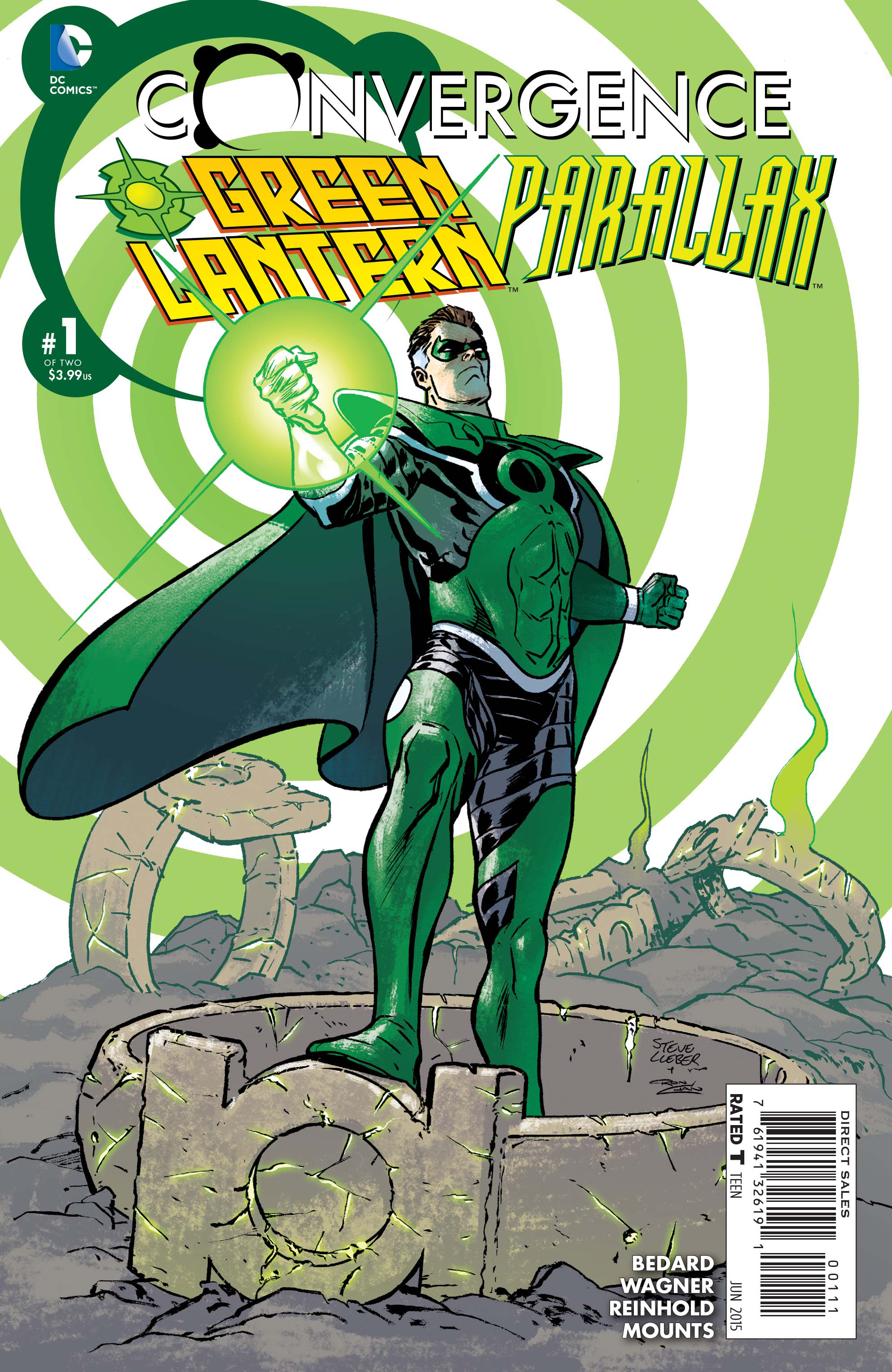 Green lantern parallax comic
